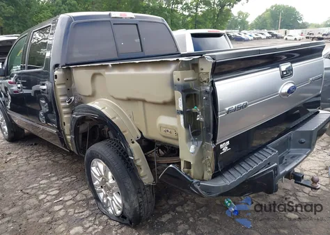 2014 Ford F-150 Platinum z USA, uszkodzony, nr VIN 1FTFW1ET5EFB24643